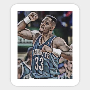 alonzo mourning Sticker